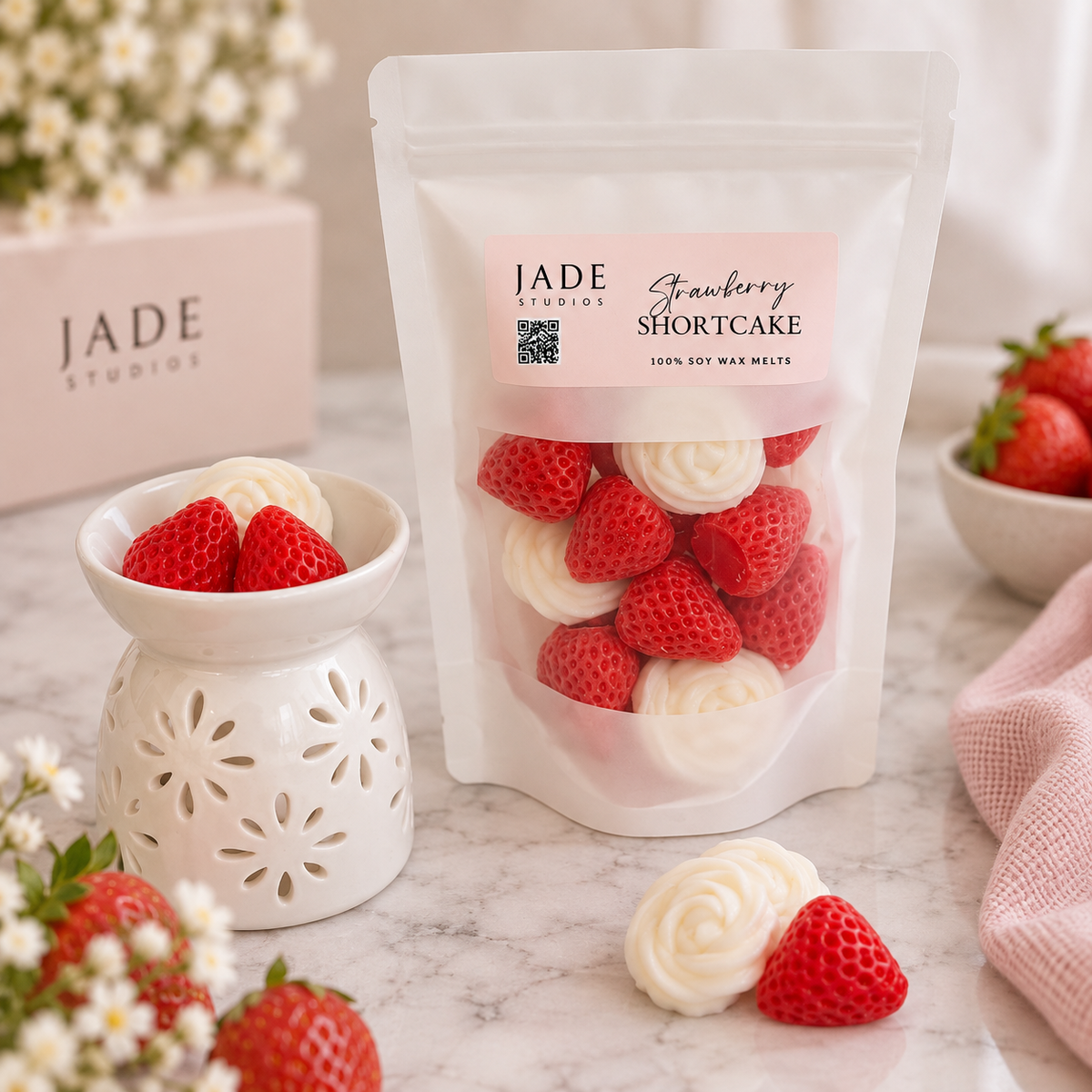 Strawberry Shortcake Melts